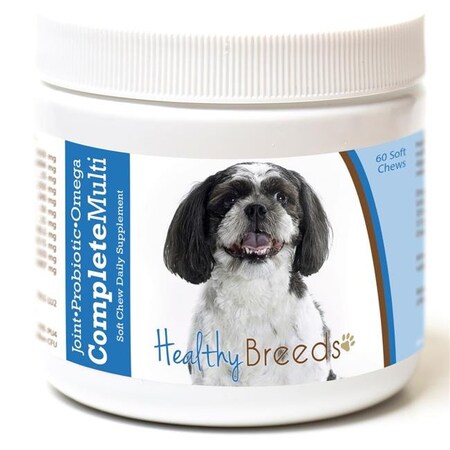 Healthy Breeds 192959009019 Shih-Poo all in one Multivitamin Soft Chew - 60 Count 192959009019